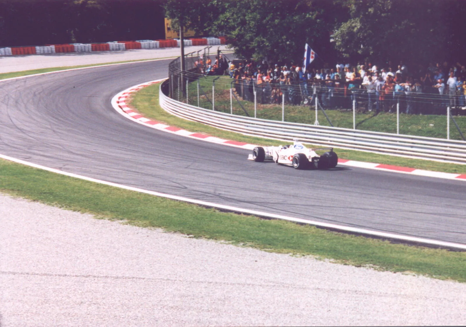 Rubens Barrichello on Stewart Sf-2