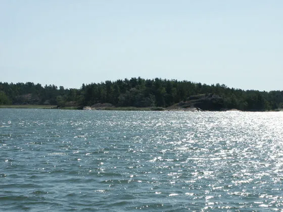 On the ferry from Palva to Velkuanmaa