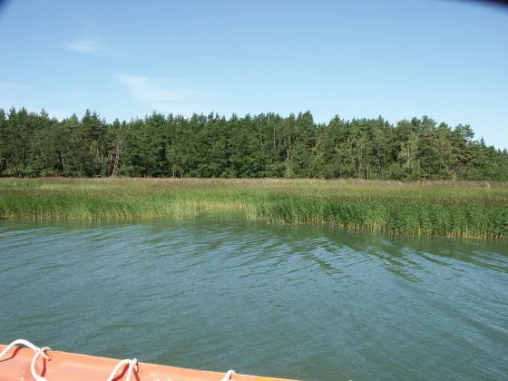 On the ferry from Palva to Velkuanmaa